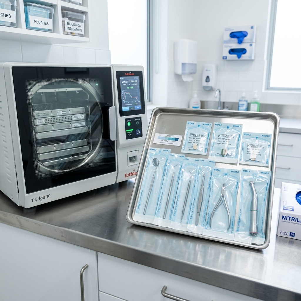 Sterilized Medical Equipment at Life Dental Care Yadgir